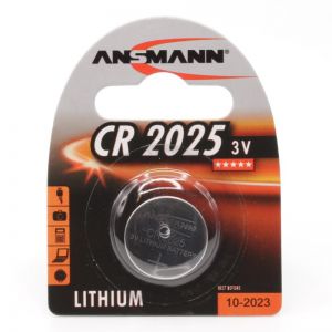 Batteri CR2025 Knappcelle Ansmann