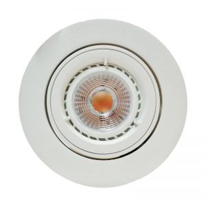 Mercur Downlight Circle 230v Nord GU10 5,5 W LED 2700k Hvit