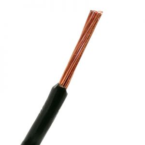 PN kabel 10,0mm2 Sort Ø 6,1 mm-met
