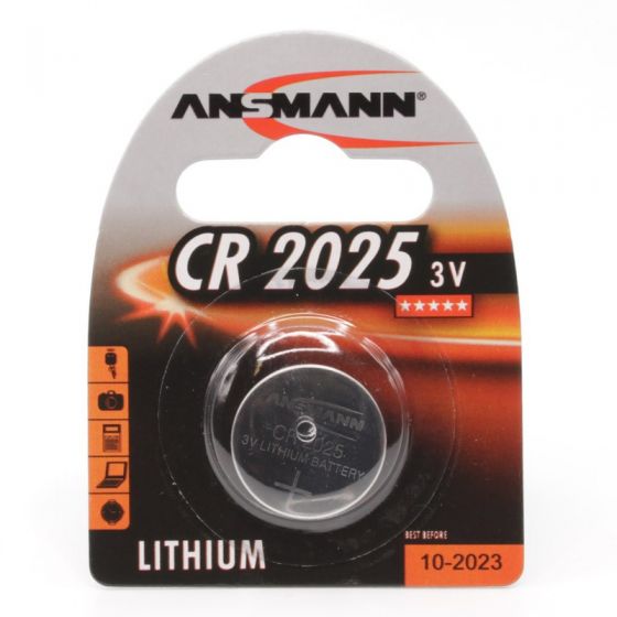 Batteri CR2025 Knappcelle Ansmann