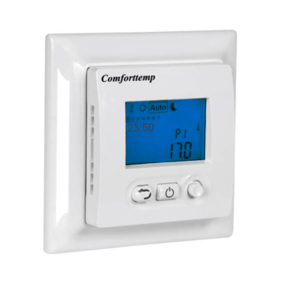 Termostat Comfort 760 iC Digital med innebygget uke ur