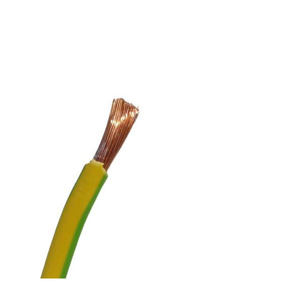 RK  kabel 6,0 mm2 Gul/Grønn  Ø 4,7mm-met
